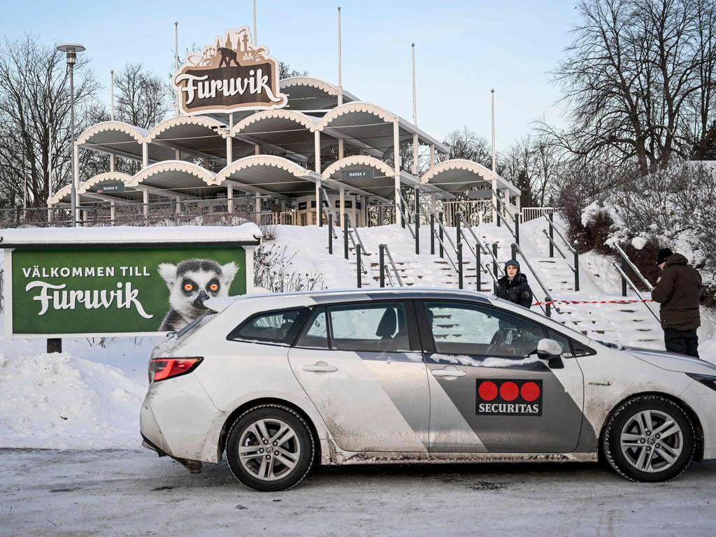 The zoo went into lockdown. Picture: Fredrik Sandberg/TT News Agency/AFP