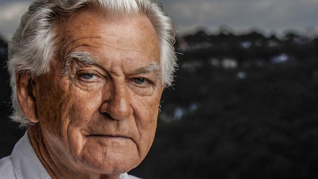 Ruling Canberra again for a day: the late Bob Hawke. Picture: Peter Brew Bevan