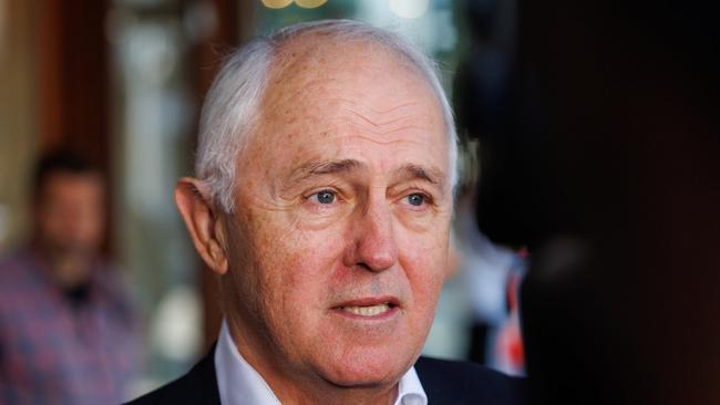 Former prime minister Malcolm Turnbull. Picture: David Swift