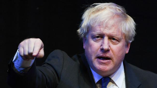 British Conservative Party politician Boris Johnson. Picture: AFP