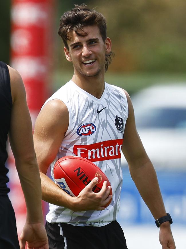 Hopefully Craig McRae throws Nick Daicos straight into his centre bounce rotation. Picture: Daniel Pockett/Getty Images