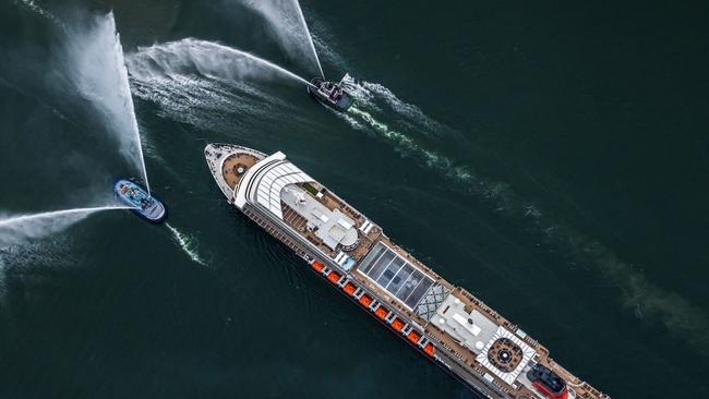 Cunard’s new Queen Anne ocean liner.