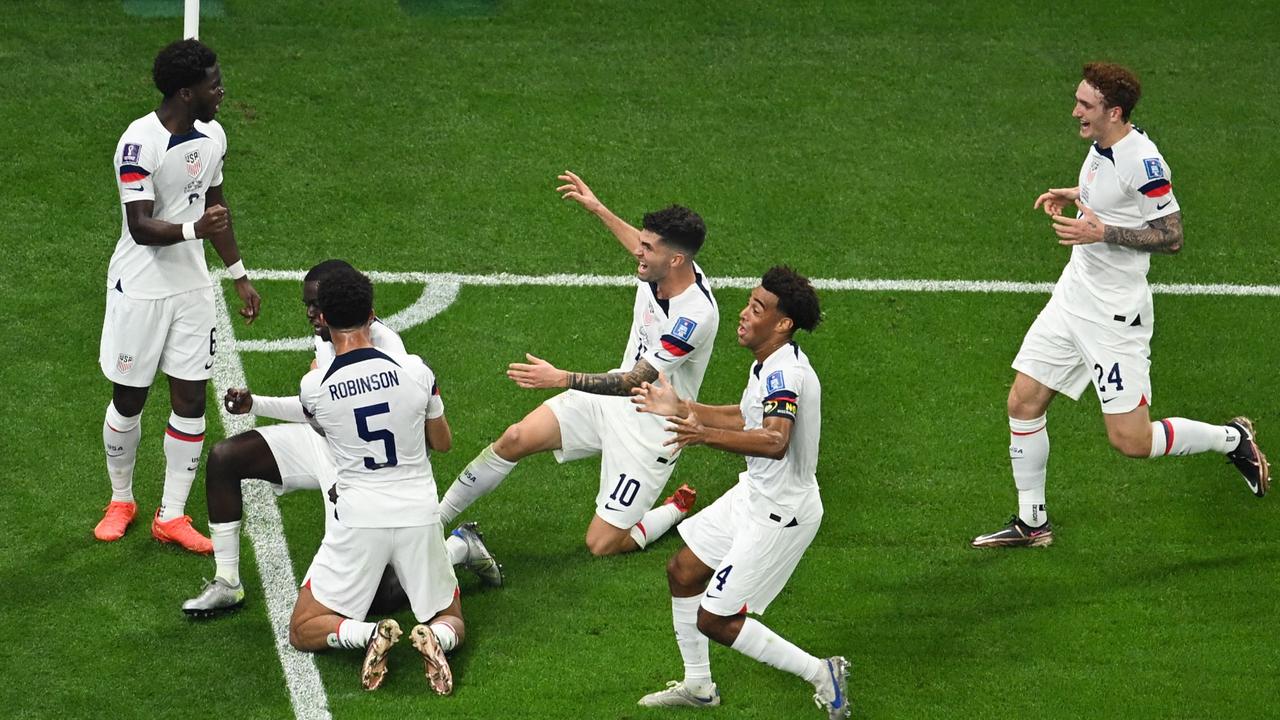 Timothy Weah scored he opener. Photo by Antonin THUILLIER / AFP.