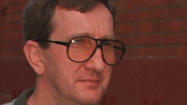 SA convicted murderer Gerald David Preston found guilty of murdering Les Knowles and Tim Richards by shooting at Lonsdale motor garage leaving Family Court 18 Nov 1998.