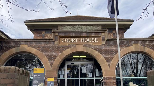 Harley Sharpe appeared in Moss Vale Local Court on Wednesday.