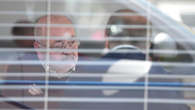 Robert Mammarella and Khalil Eideh meet at the Glenroy Kebab House. Picture: David Smith