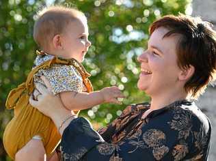 Ally Glass and her daughter Blaire Brockhurst. Picture: Mike Knott BUN210617GLASS4