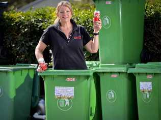 The Big Red Shed sales manager Jane Wilson. The business is among container recycling drop off points. Picture: Cordell Richardson