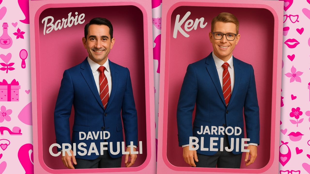 Life in plastic, it’s fantastic! ‘Barbie and Ken’ routine has parliament in stitches