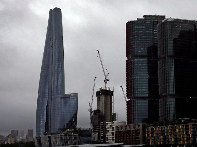 SYDNEY, AUSTRALIA - NewsWire Photos MARCH 18, 2021: Pictured is the Crown Casino in Barangaroo, Sydney, NSW. Picture: NCA NewsWire / Dylan Coker