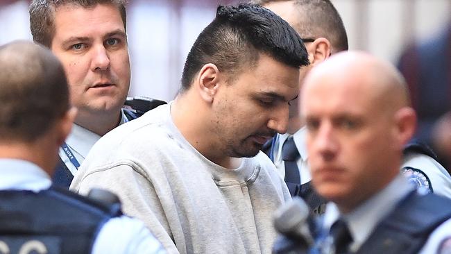 James Gargasoulas arrives at court. AAP Image/Julian Smith