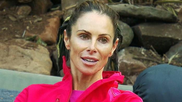Candice Warner spills the beans in footage not seen on I'm A Celebrity Get Me Out Of Here. Photo: Network 10.