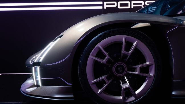 Porsche Mission X concept at the 2024 Australian Grand Prix. Photo: Camber Collective.