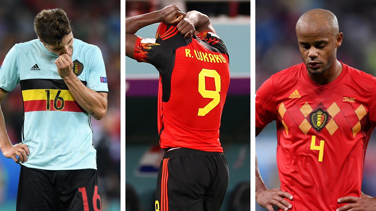 The sun has set on Belgium's golden generation. Picture: Getty