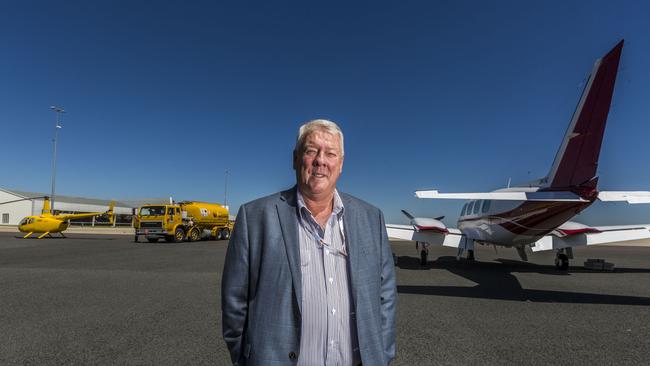 Wagner chairman John Wagner at Wellcamp Airport, Toowoomba. Picture: Glenn Hunt/The Australian