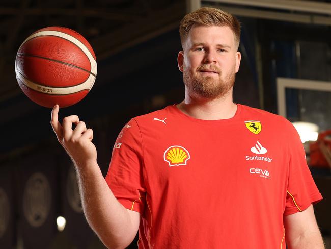 Former Bullets NBL Player Harry Froling, Zillmere. Picture: Liam Kidston