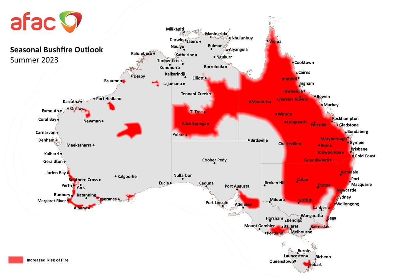 Australian summer weather Extreme heat, fire danger in NSW, QLD, NT