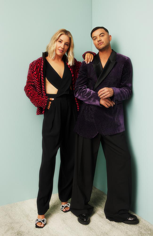 Jules and Guy Sebastian. Picture: Daniel Nadel for Stellar