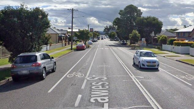 The fire took place on Lawes St, East Maitland. Picture: Google Maps