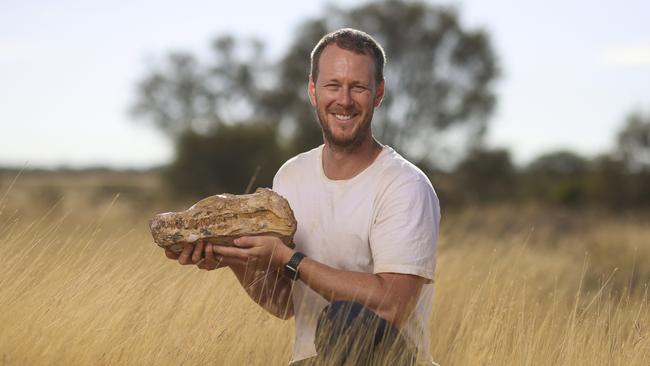 ‘It is like the Rosetta stone of marine palaeontology’ – Dr Espen Knutsen. Picture: Peter Wallis