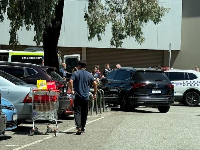 A major police incident unfolded at Lynbrook Village Shopping Centre on Friday. Picture: Supplied,