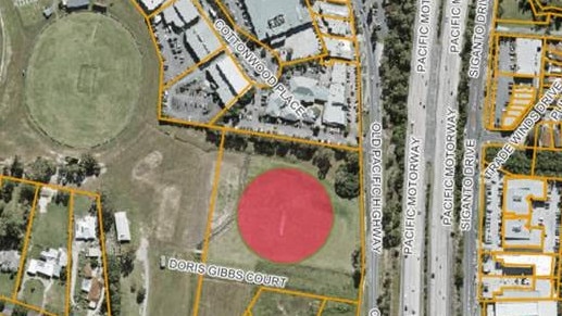 The proposed site at Oxenford