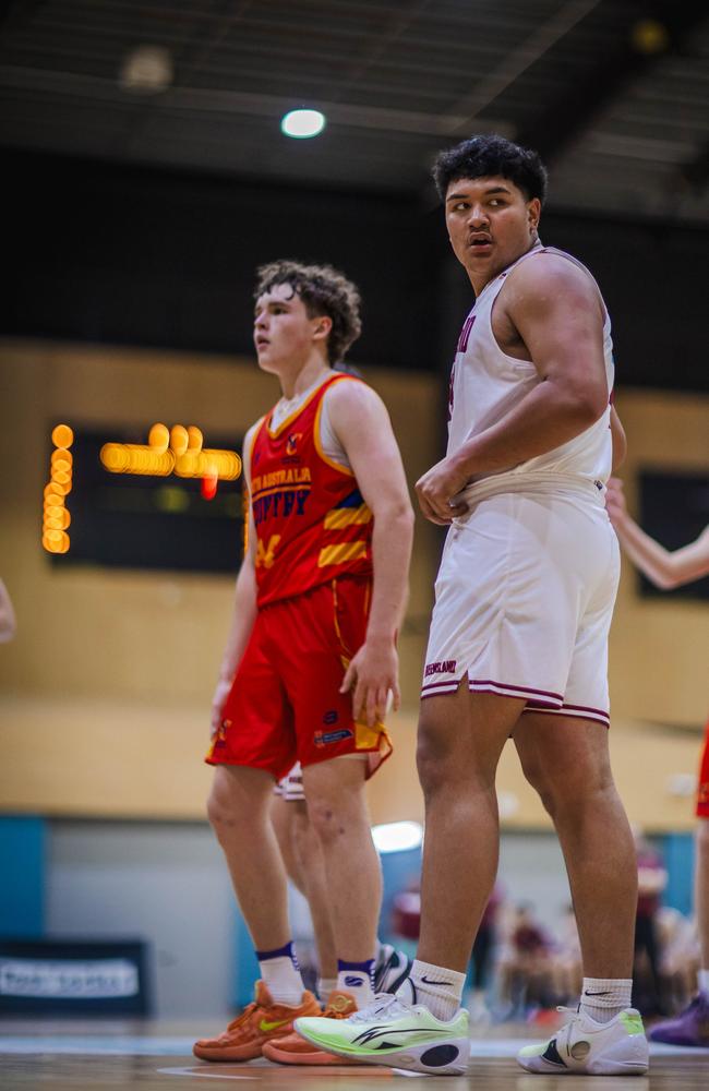 Queensland North’s Keahn Tuakura at the Under-18 National Championships. Picture: Taylor Earnshaw