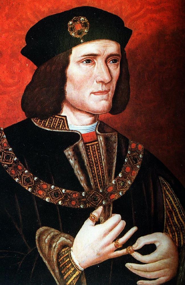 ‘Face the truth of his actions’ … King Richard III was slain at the Battle of Bosworth Field in 1485, fighting the forces of Henry Tudor, who became Henry VII.