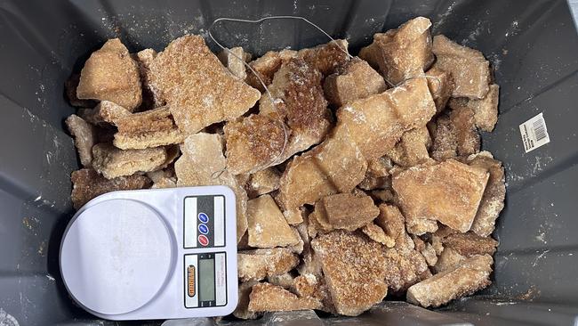 NSW Police Force and Qld Police bust of drug syndicate labs and items seized under Strike Force Culti, investigating the manufacturing and supply of MDMA across eastern Australia.