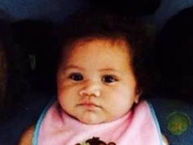 Tatiana Tauaifaga, the 17-month-old killed after a police chase last night.