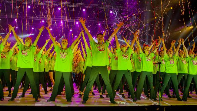 Performance night at the Creative Generation- State Schools Onstage 2022 held at the Brisbane Convention and Exhibition Centre. Picture: Jerad Williams