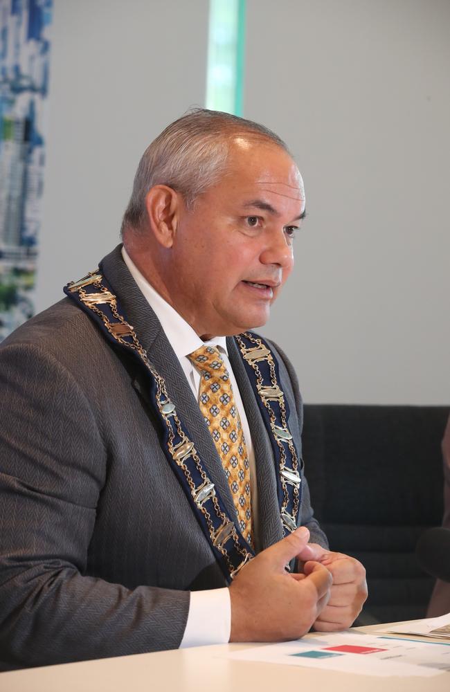 Mayor Tom Tate said citizenship ceremonies and community events will continue to be held on the Gold Coast. Picture Glenn Hampson