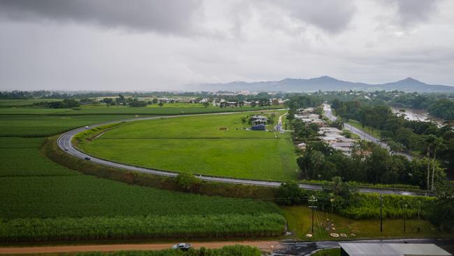 The proposed Innisfail bypass could possibly be built from the vicinity of the Centenary Bridge, at Mighell, which in this file photo is to the right of the frame. Picture: Arun Singh Mann