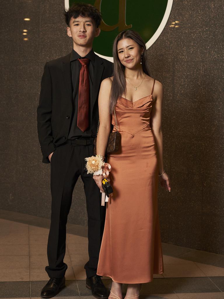 Students at the Blackfriars Priory School formal on June 24 at the Donato Reception Centre. Picture: Matt Loxton