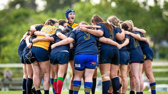 Rugby Union - Gympie Hammers celebrating the win. Picture: Leeroy Todd