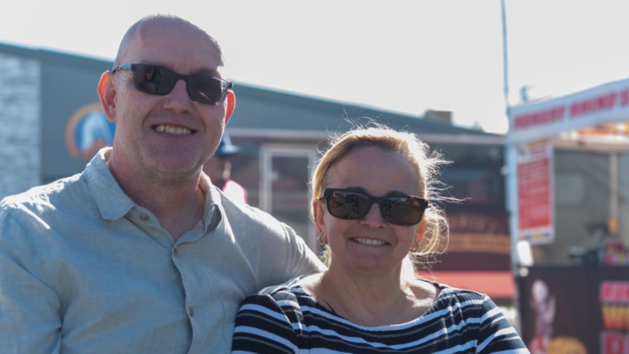 Cheryl and Stuart at the Kingaroy BaconFest 2023.