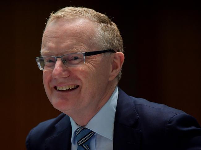 CANBERRA, AUSTRALIA - FEBRUARY 05: Reserve Bank Governor Philip Lowe at the Standing Committee on Economics at Parliament House on February 05, 2021 in Canberra, Australia. In an address to the National Press Club earlier this week, Reserve Bank of Australia governor Philip Lowe indicated being in favour of a permanent rise in the dole, declaring it an issue of fairness while revealing the economy could need record low interest rates until the middle of the decade. (Photo by Sam Mooy/Getty Images)