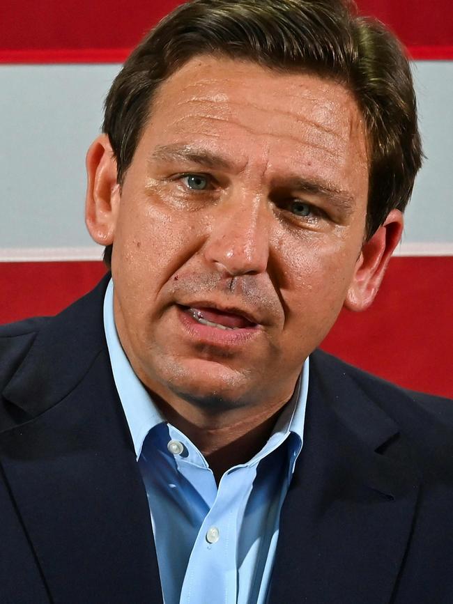 Florida Governor Ron DeSantis. Picture: AFP