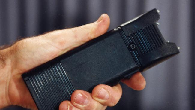 The victim told police she was threatened with a device she believes may have been a stun gun.