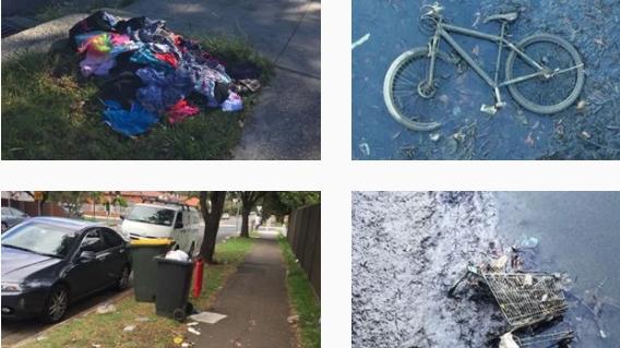 Cleaner Campsie has posted these images of the rubbish they have found in the area.