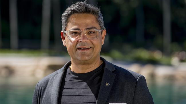 Chief Operating Officer Village Roadshow Theme Parks, Bikash Randhawa, at SeaWorld, Main Beach. For story on planned protests which are to occurred out the front of Sea World on Saturday. Picture: Jerad Williams.