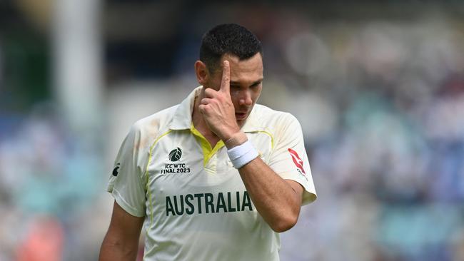 Despite his brilliant form, Scott Boland still faces a tough time convincing selectors he’s in Australia’s first-choice attack. Picture: AFP