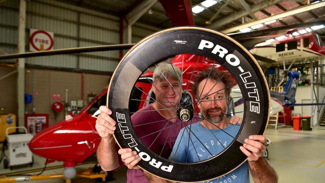 Greg Huppatz is the Crew Chief for Team Jefferson, a group that have come together to support Allan Jefferson in his attempt to complete the WorldÃ&#149;s Toughest Bike Race, The Race Across America (RAAM). Picture: Evan Morgan