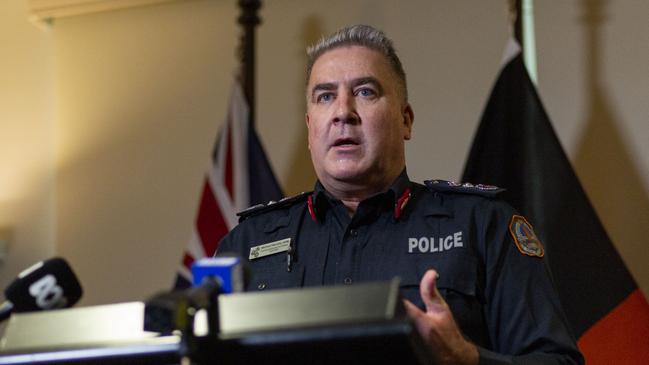 Acting Police Commissioner Michael Murphy said there were between 250 to 350 officers on leave every week in the Territory. Picture: Floss Adams.