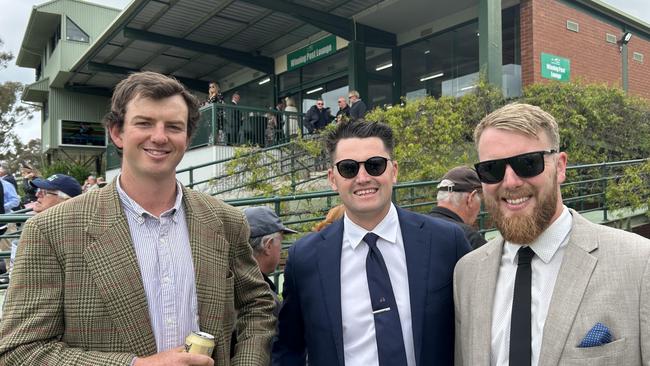 Racegoers at Seymour Cup Day 2023.