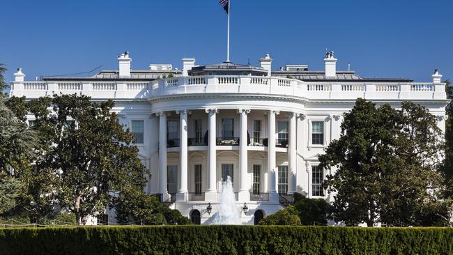 1600 Pennsylvania Ave: The White House. Picture: Getty