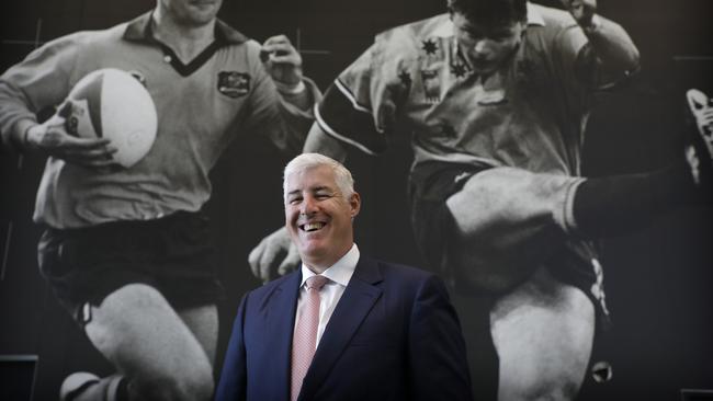 Rugby Australia chairman Cameron Clyne is standing down