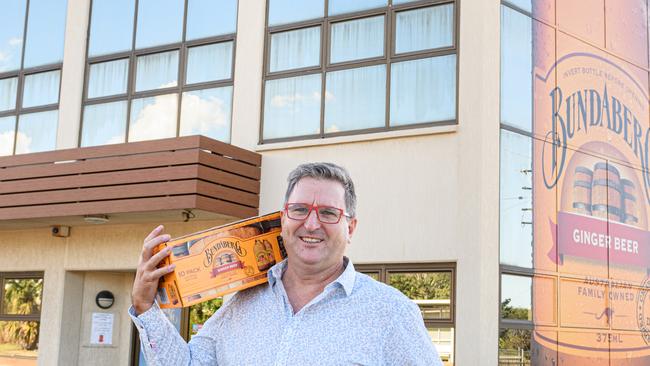 John McLean, CEO of Bundaberg Brewed Drinks