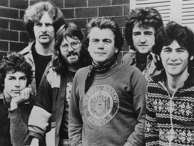 Little River Band: Beeb Birtles, David Briggs, Graeham Goble, Glenn Shorrock, George McArdle and Derek Pellicci.