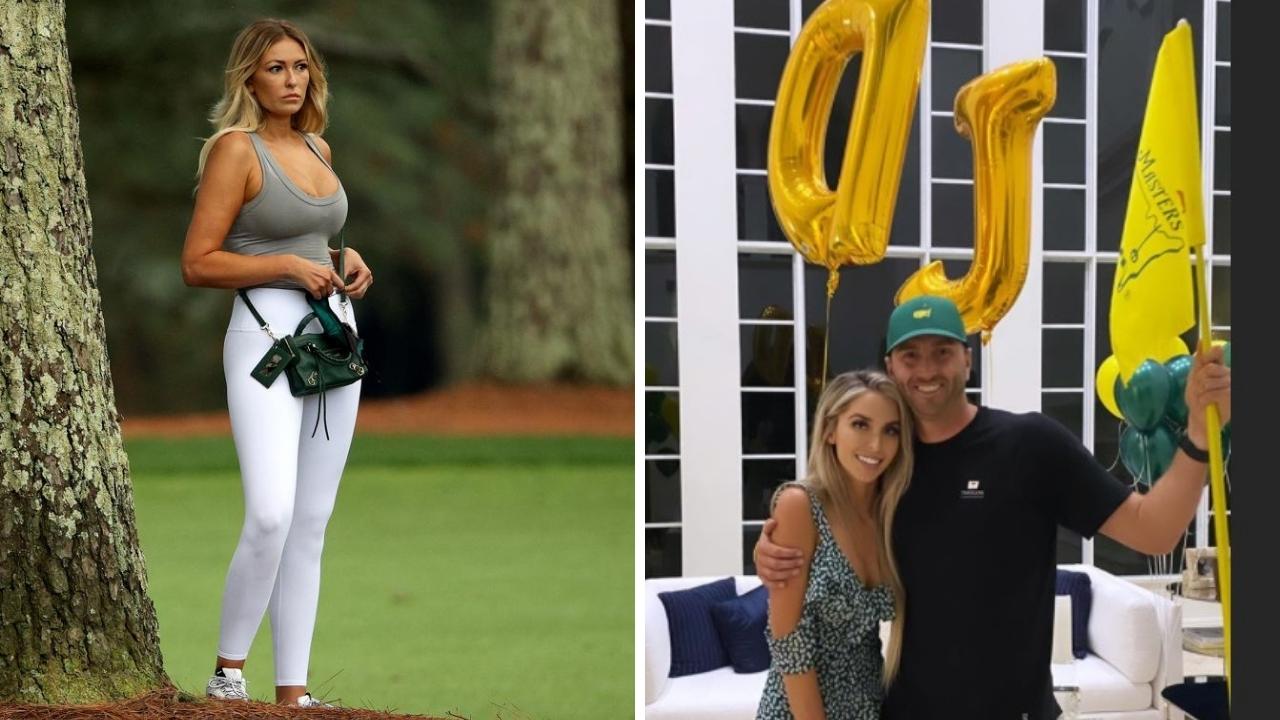 Masters 2020 Dustin Johnson Paulina Gretzky Celebration Photos Instagram